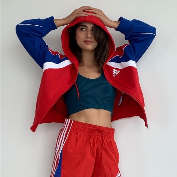 adidas Tops - New Adidas track  Zip-Up Hoodie Sweatshirt